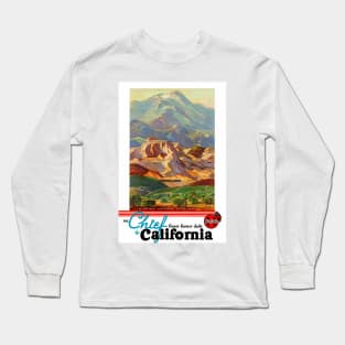 Vintage Travel Poster USA The Chief to California Long Sleeve T-Shirt
